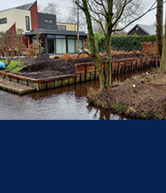 Maart 2021 Oudehaske Renovatie en Walbeschoeiing Ophogen